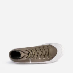 Basket TEXTO kaki