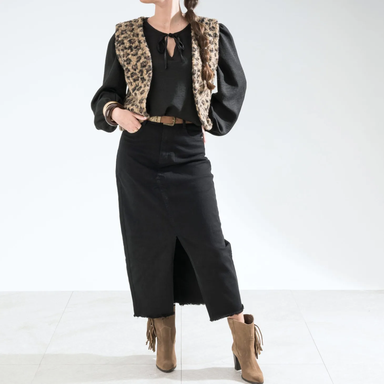 Blouse TEXTO noire