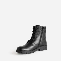Boots à lacet BUGGY noir en cuir
