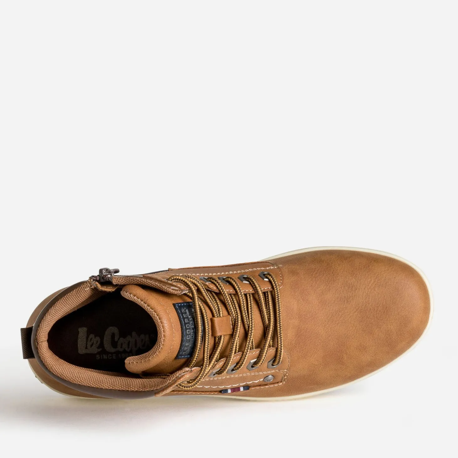 Boots à lacet LEE COOPER camel