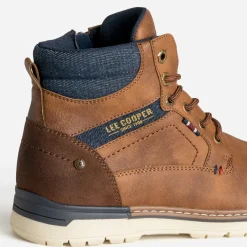 Boots à lacet LEE COOPER marron