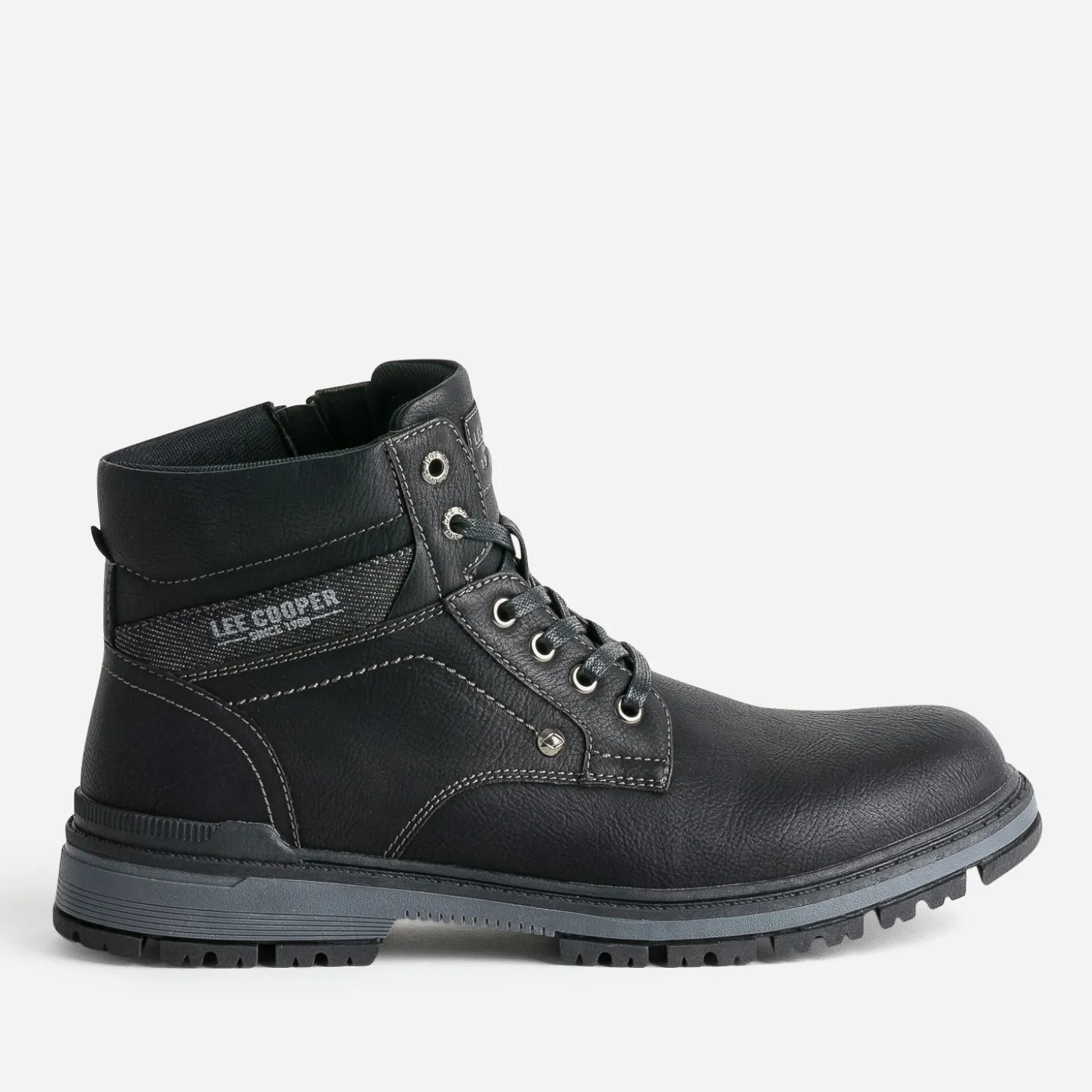 Boots à lacet LEE COOPER noir