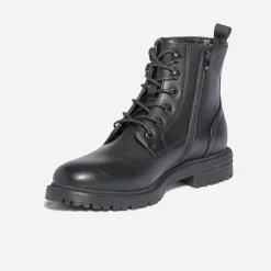 Boots à lacet noir