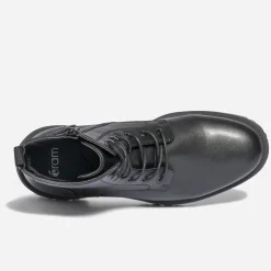 Boots à lacet noir