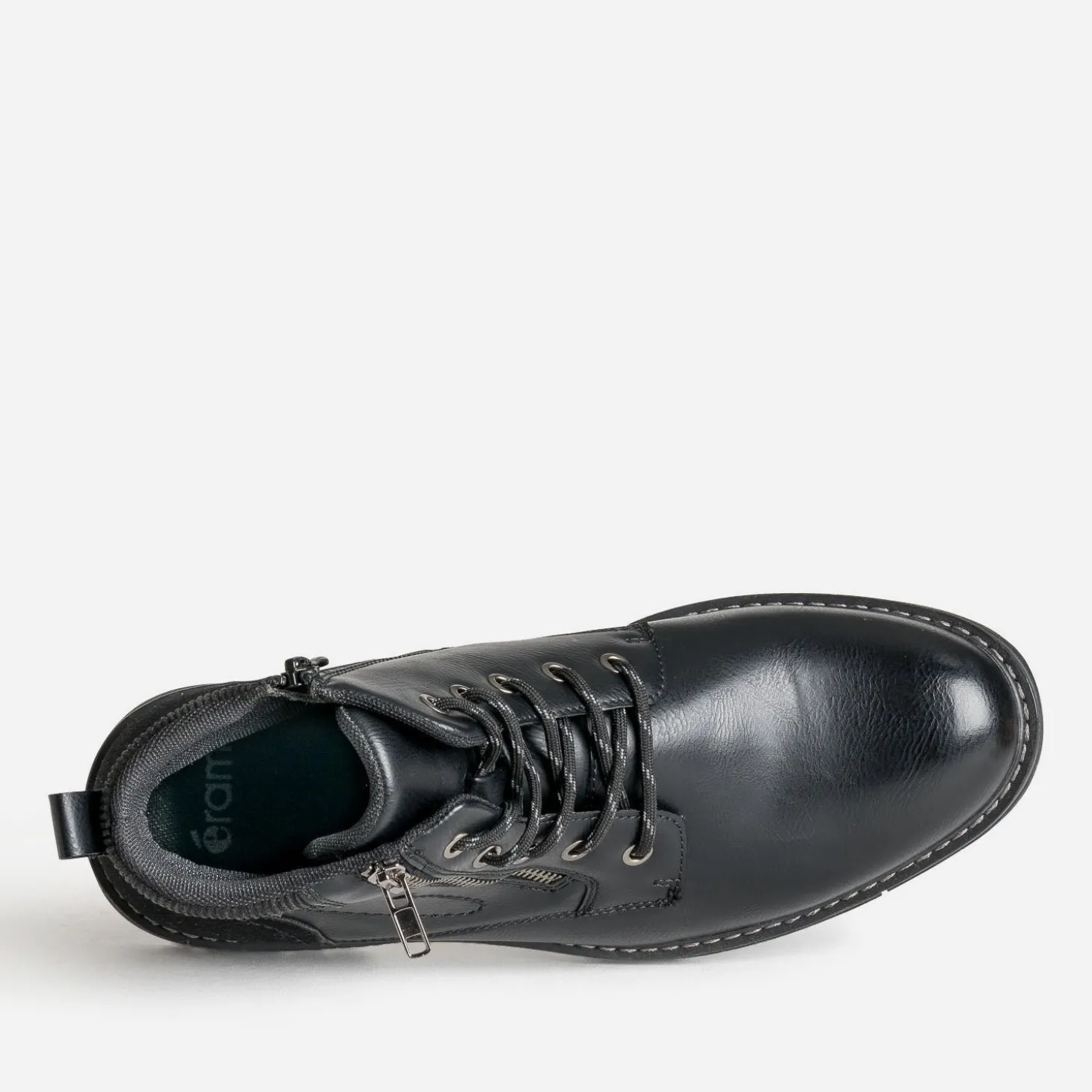 Boots à lacet noir