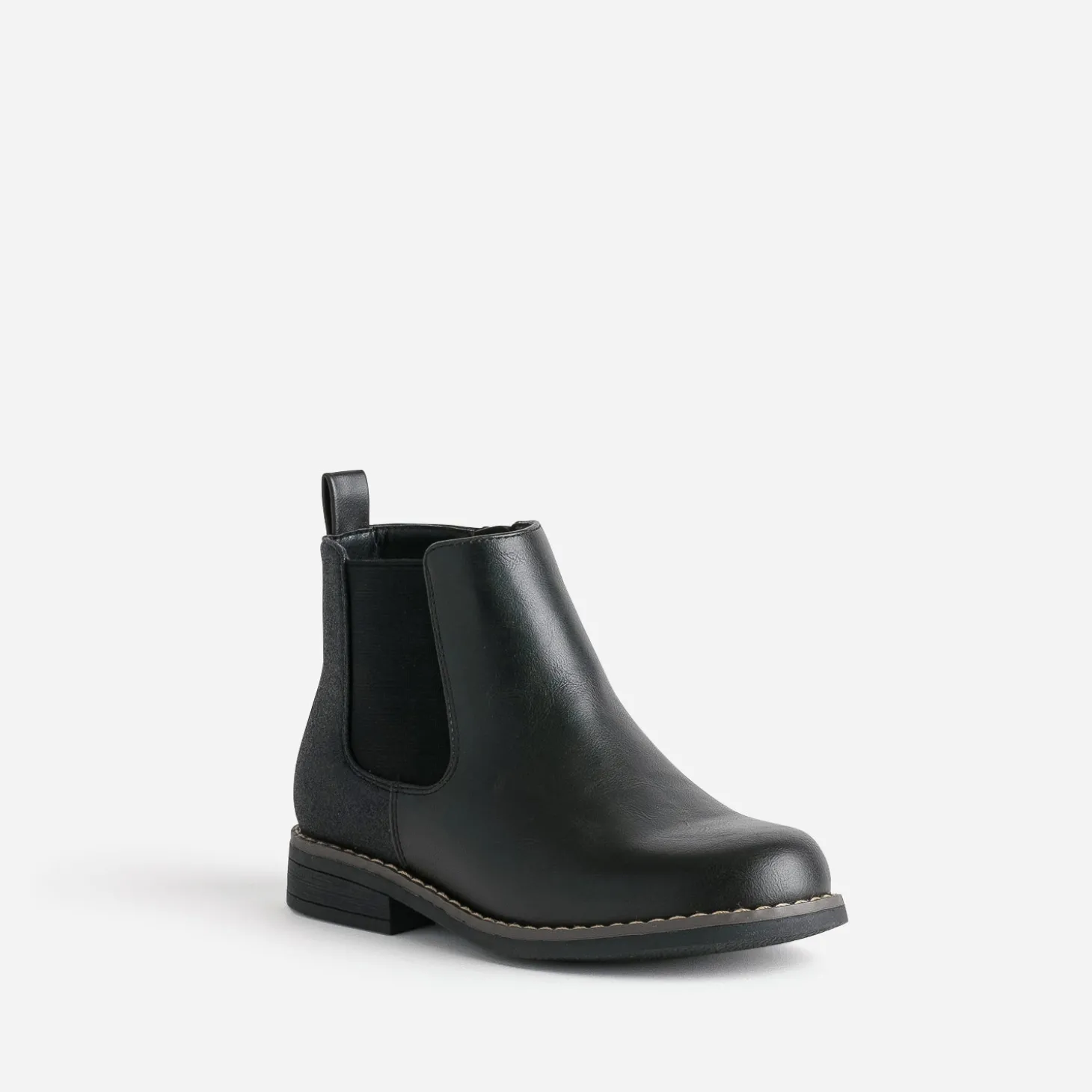 Boots BUGGY noir détails pailletés