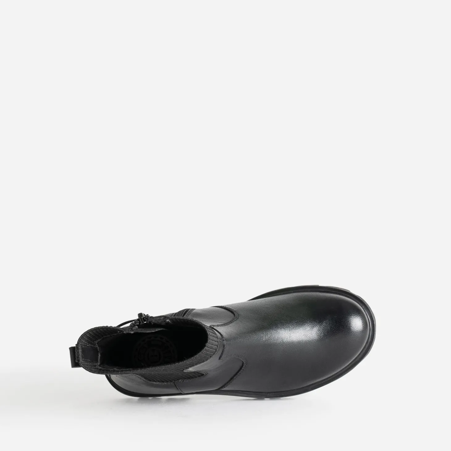Boots BUGGY noir en cuir