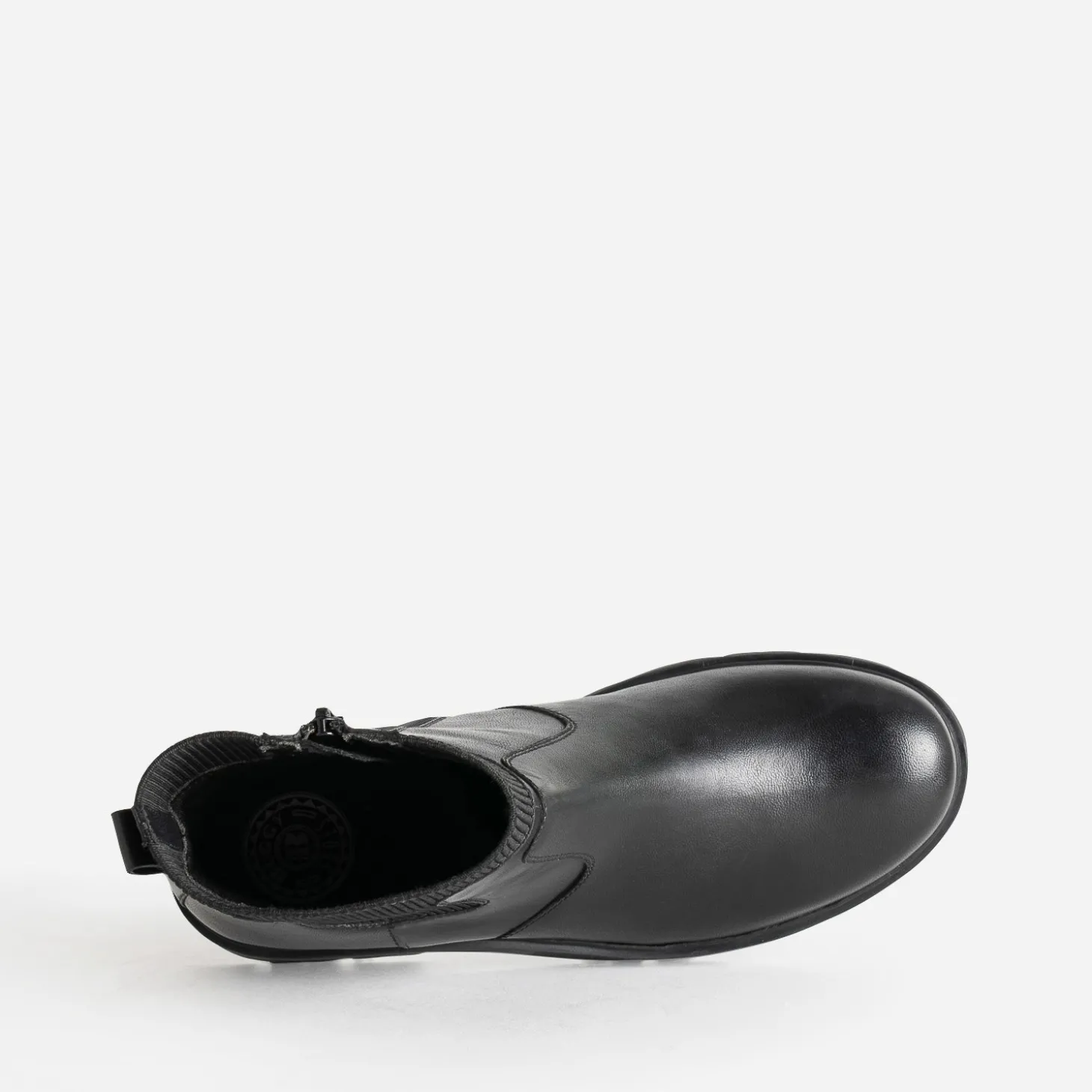 Boots BUGGY noir en cuir