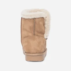 Boots camel fourré
