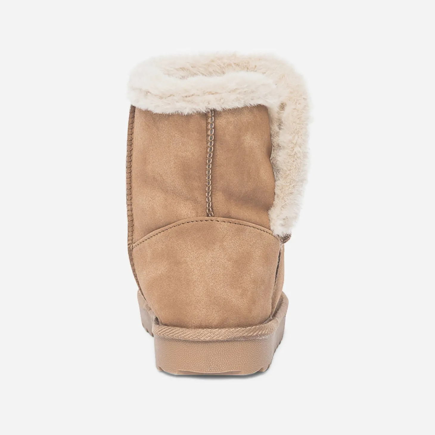 Boots camel fourré