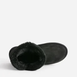 Boots noir fourré