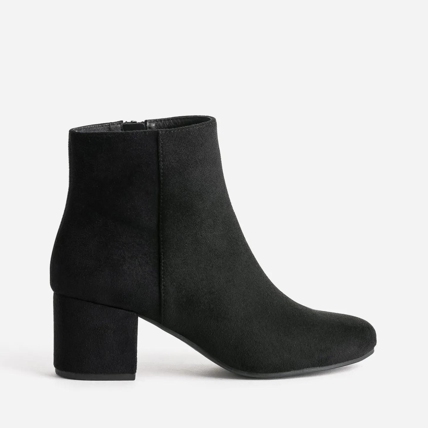 Boots noir suédé