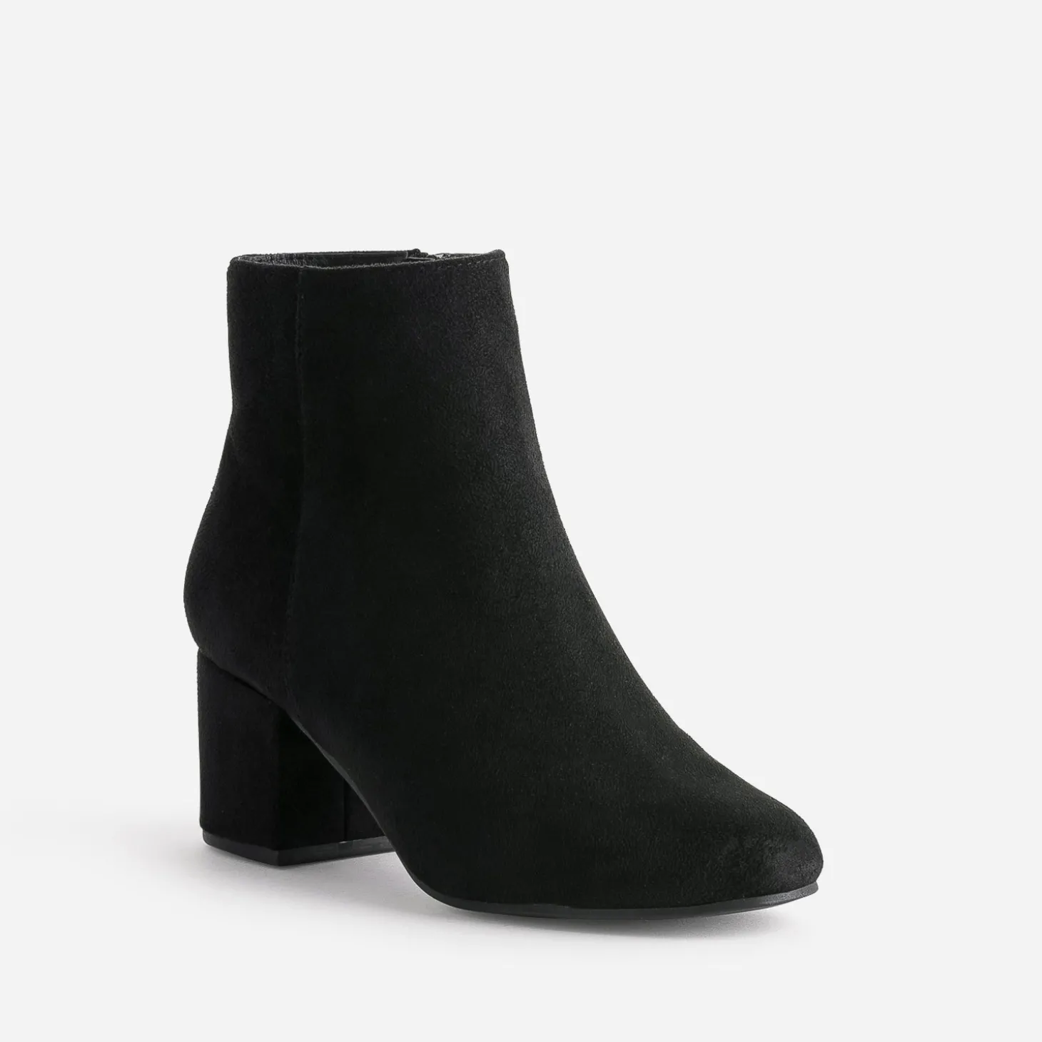 Boots noir suédé