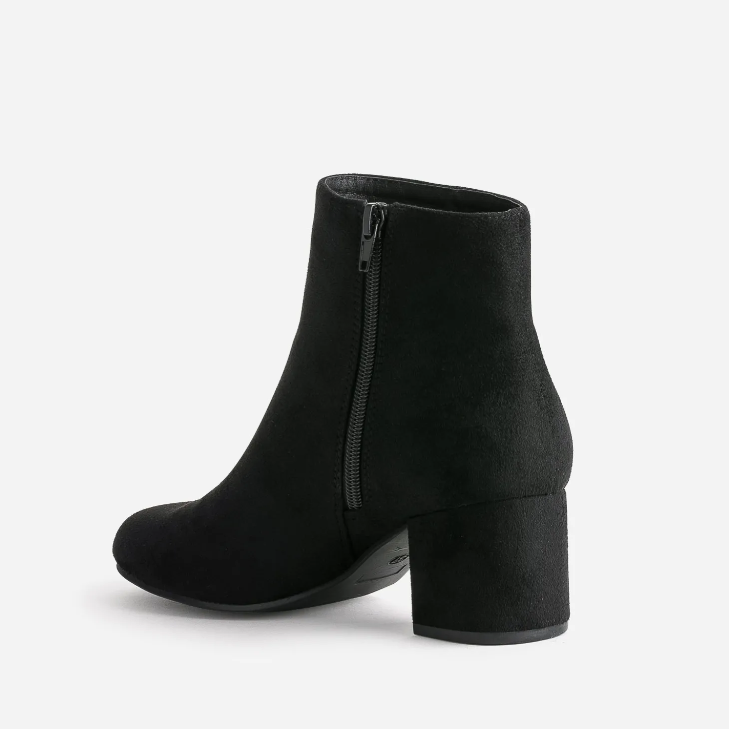 Boots noir suédé