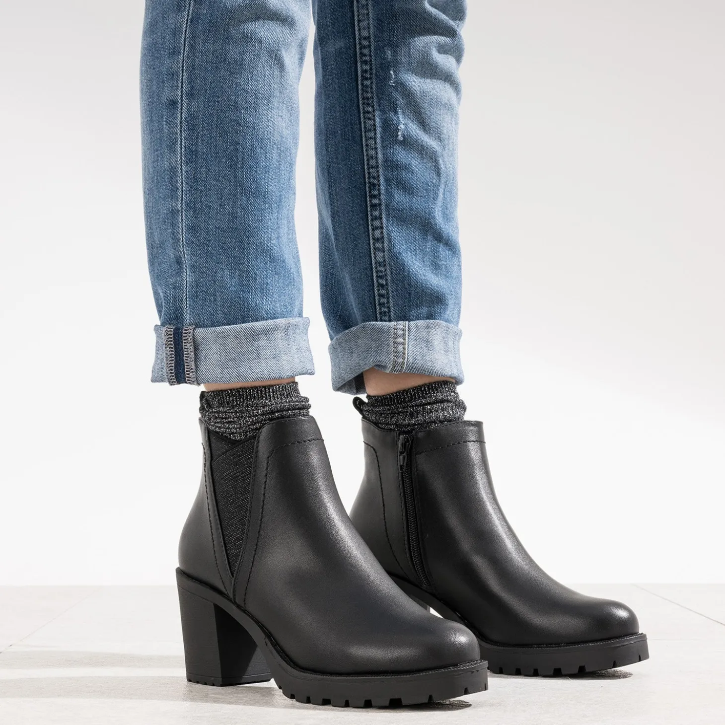 Boots TEXTO noir