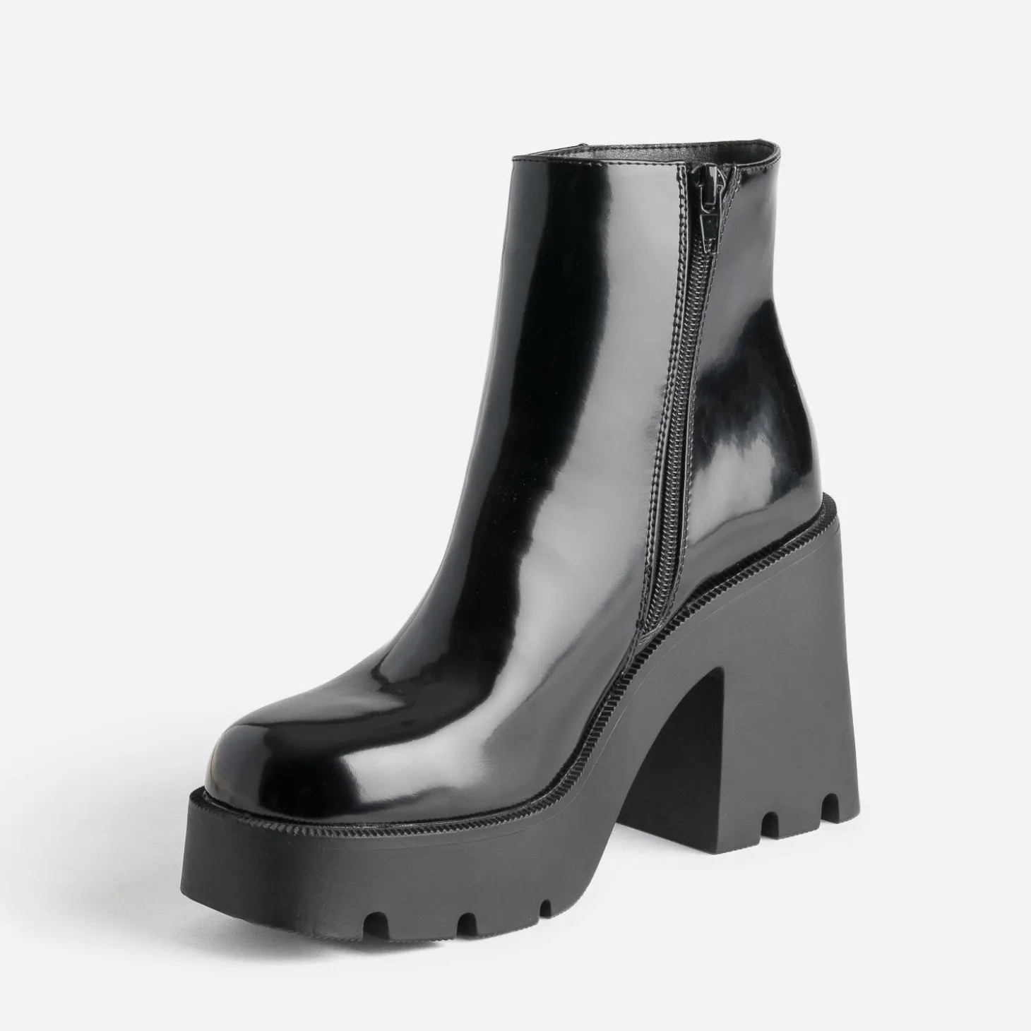 Boots TEXTO noir éco-conçu à semelle crantée