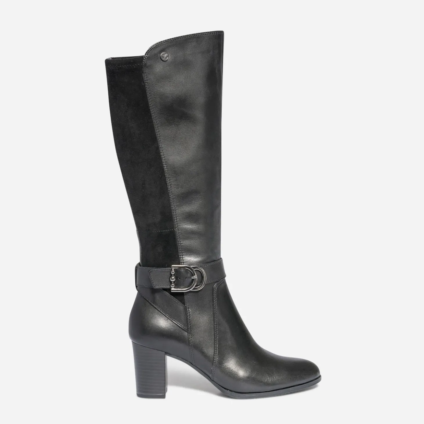 Botte CAPRICE noire bi matière