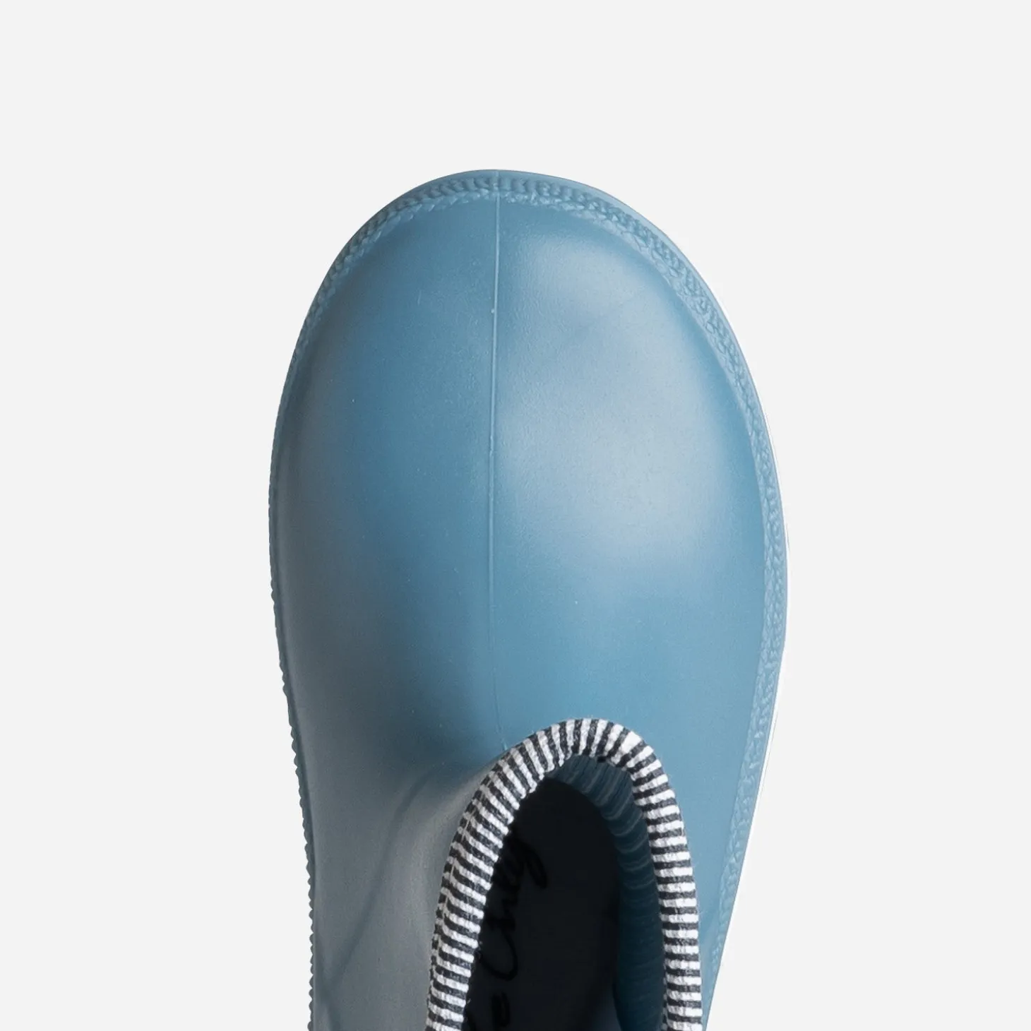 Botte de pluie BE ONLY bleu patch crocodile