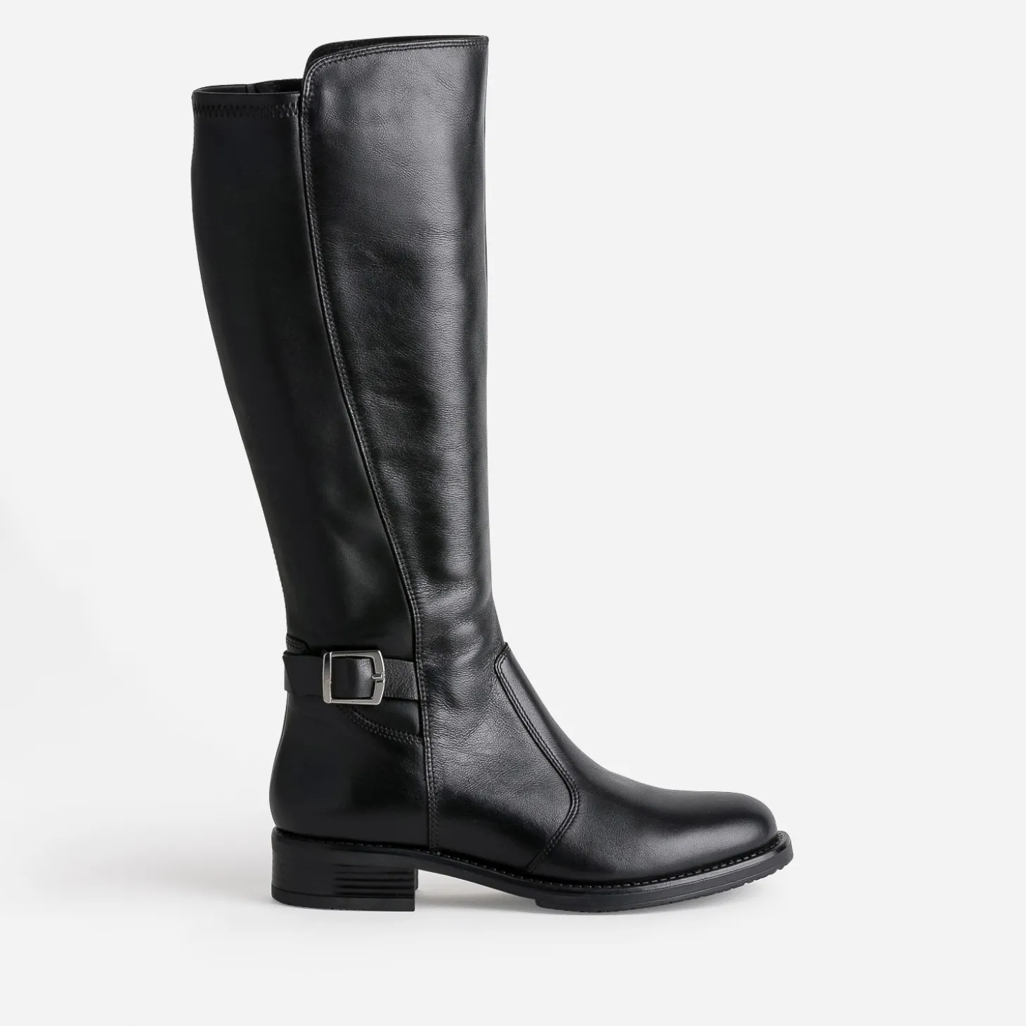 Botte noire avec boucle