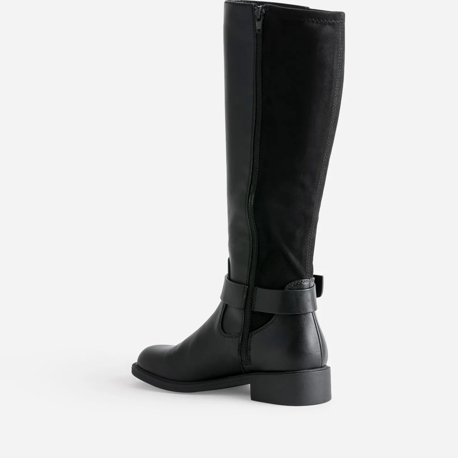 Botte noire bi matière