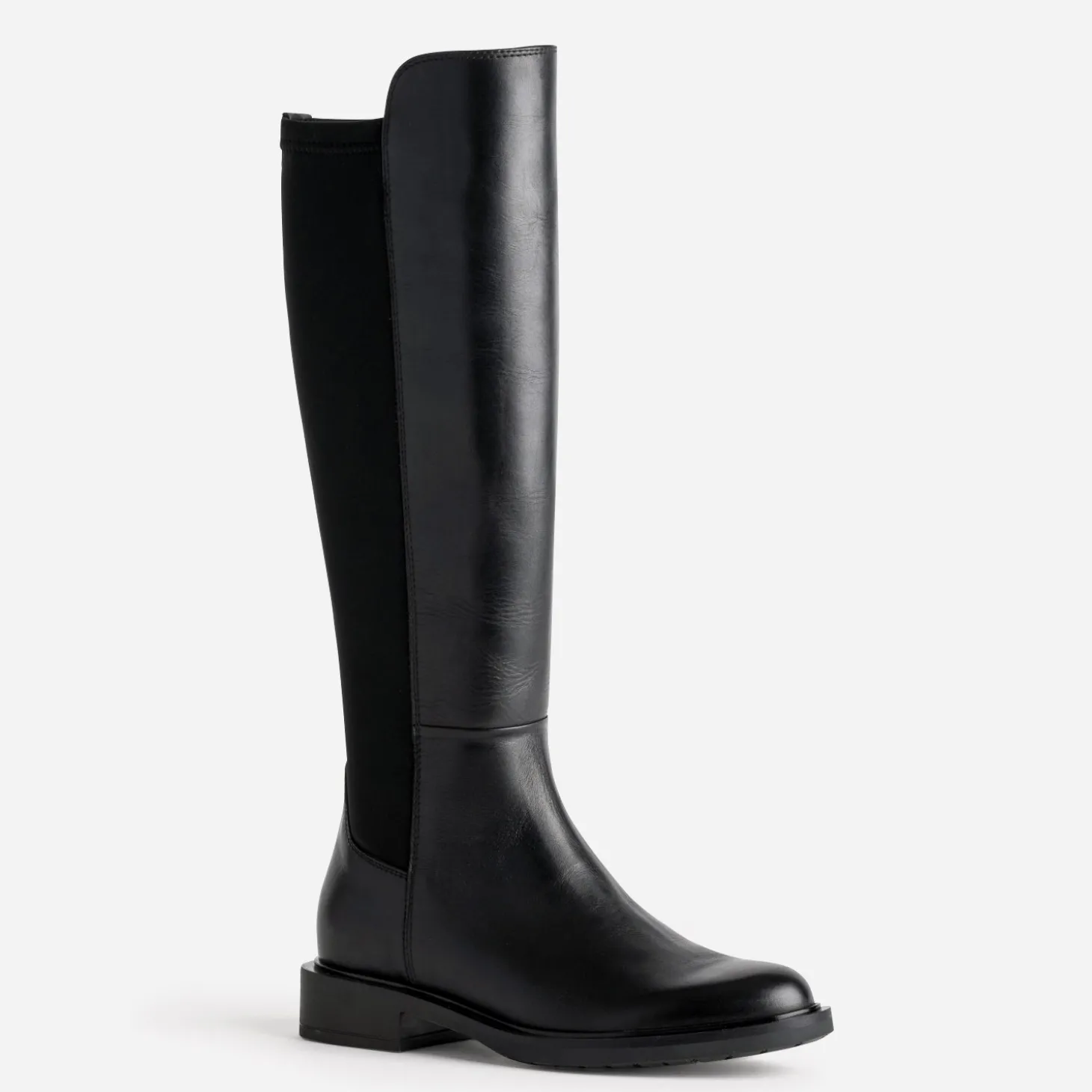 Botte noire bi-matière