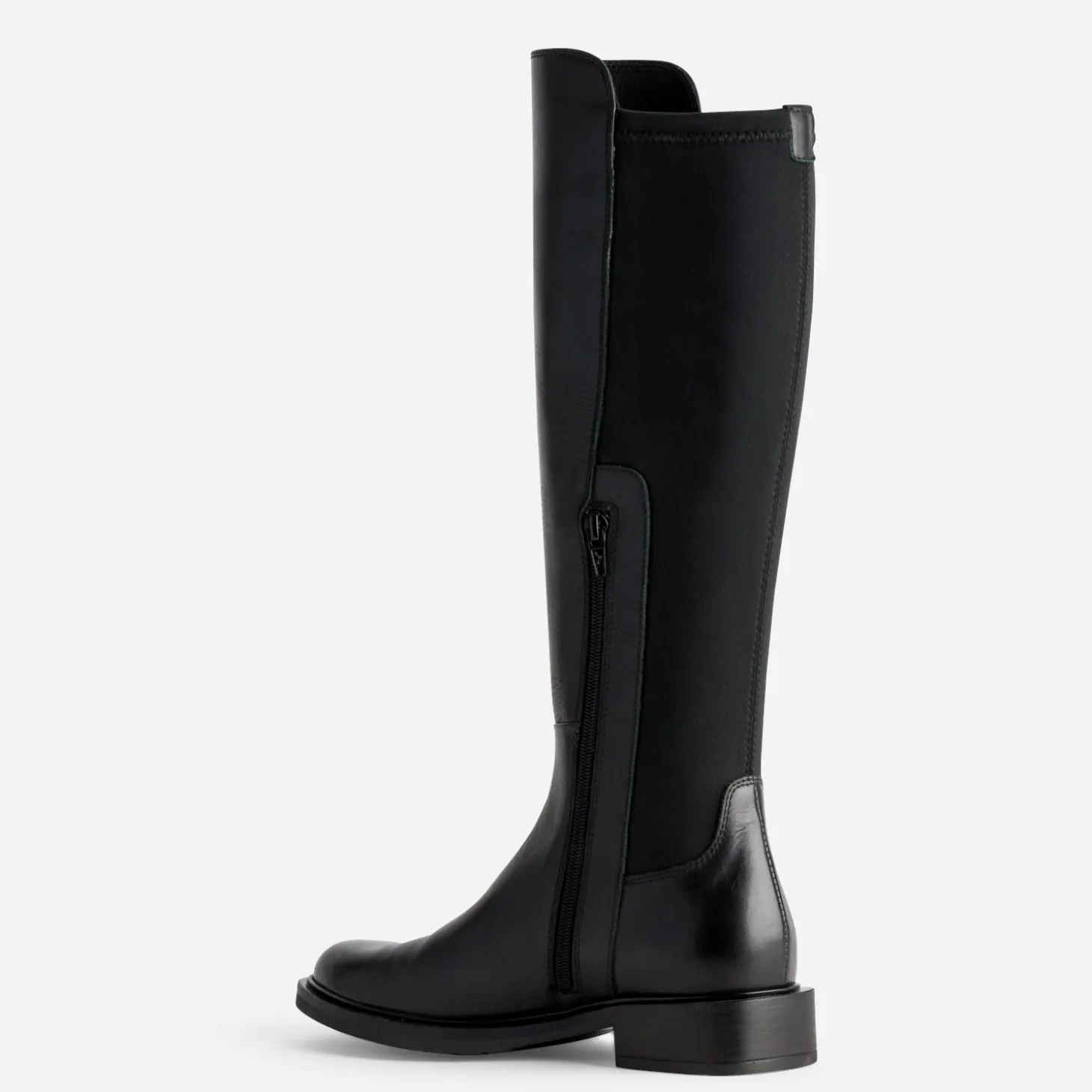 Botte noire bi-matière