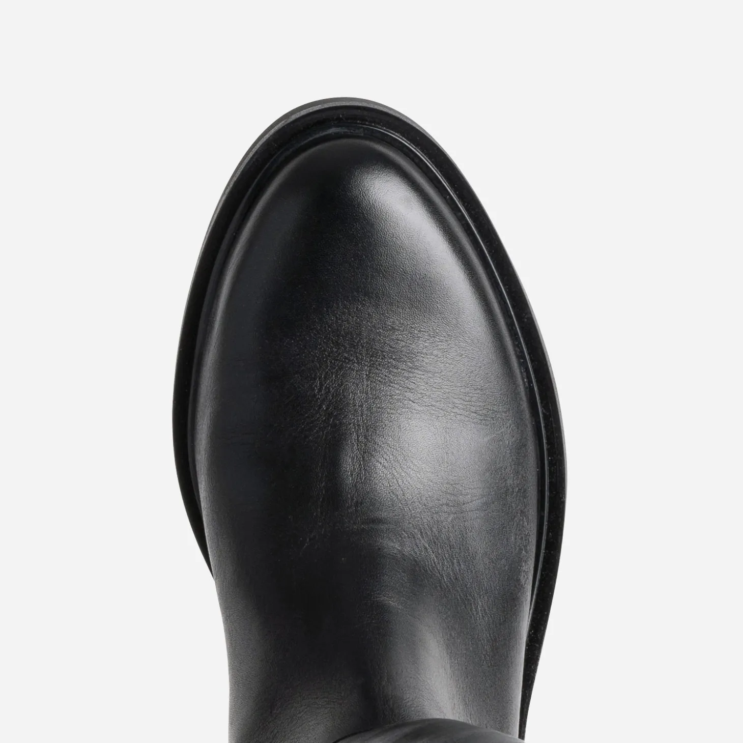 Botte noire bi-matière