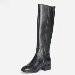 Botte noire cuir