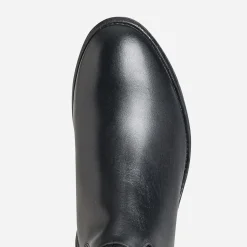 Botte noire cuir