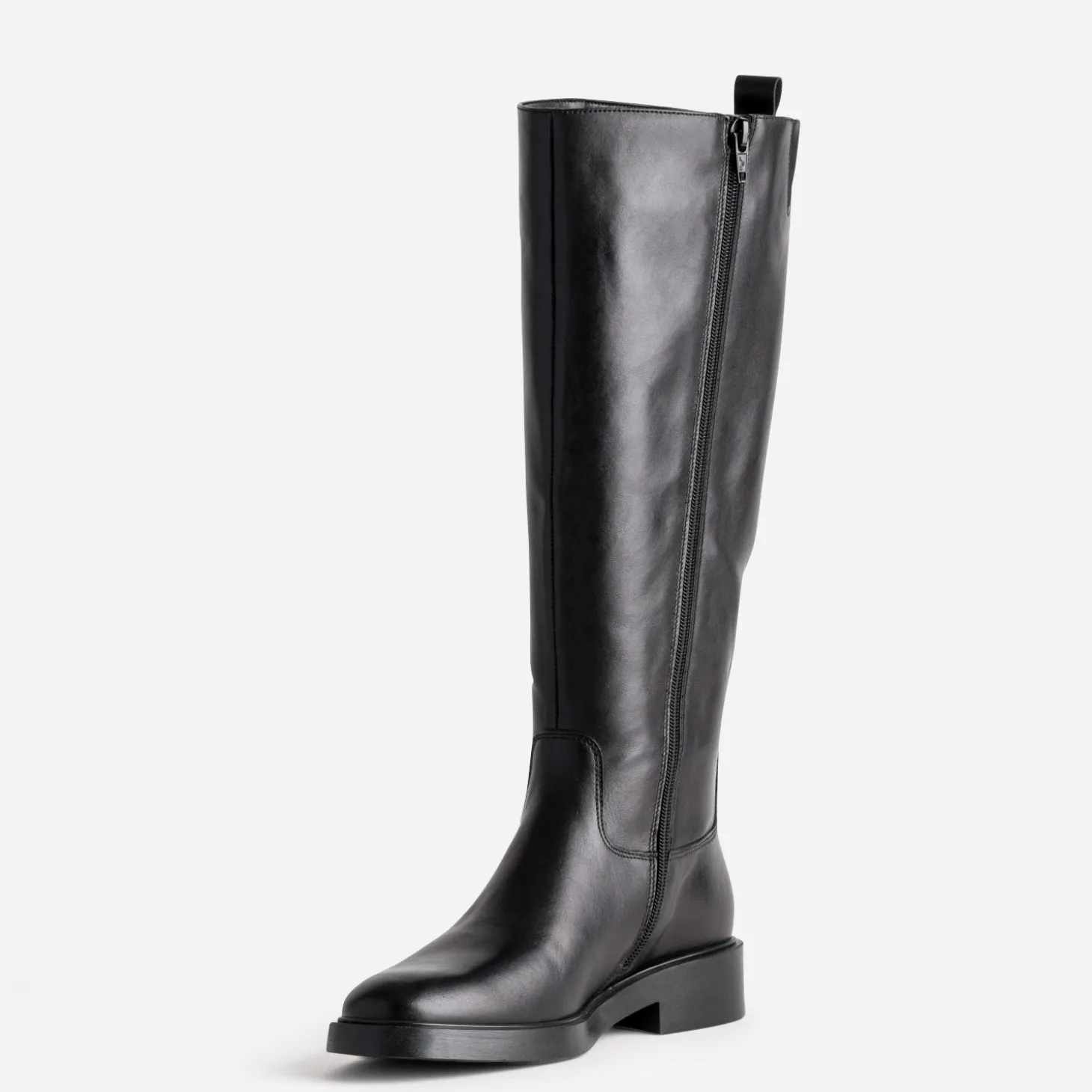 Botte noire cuir