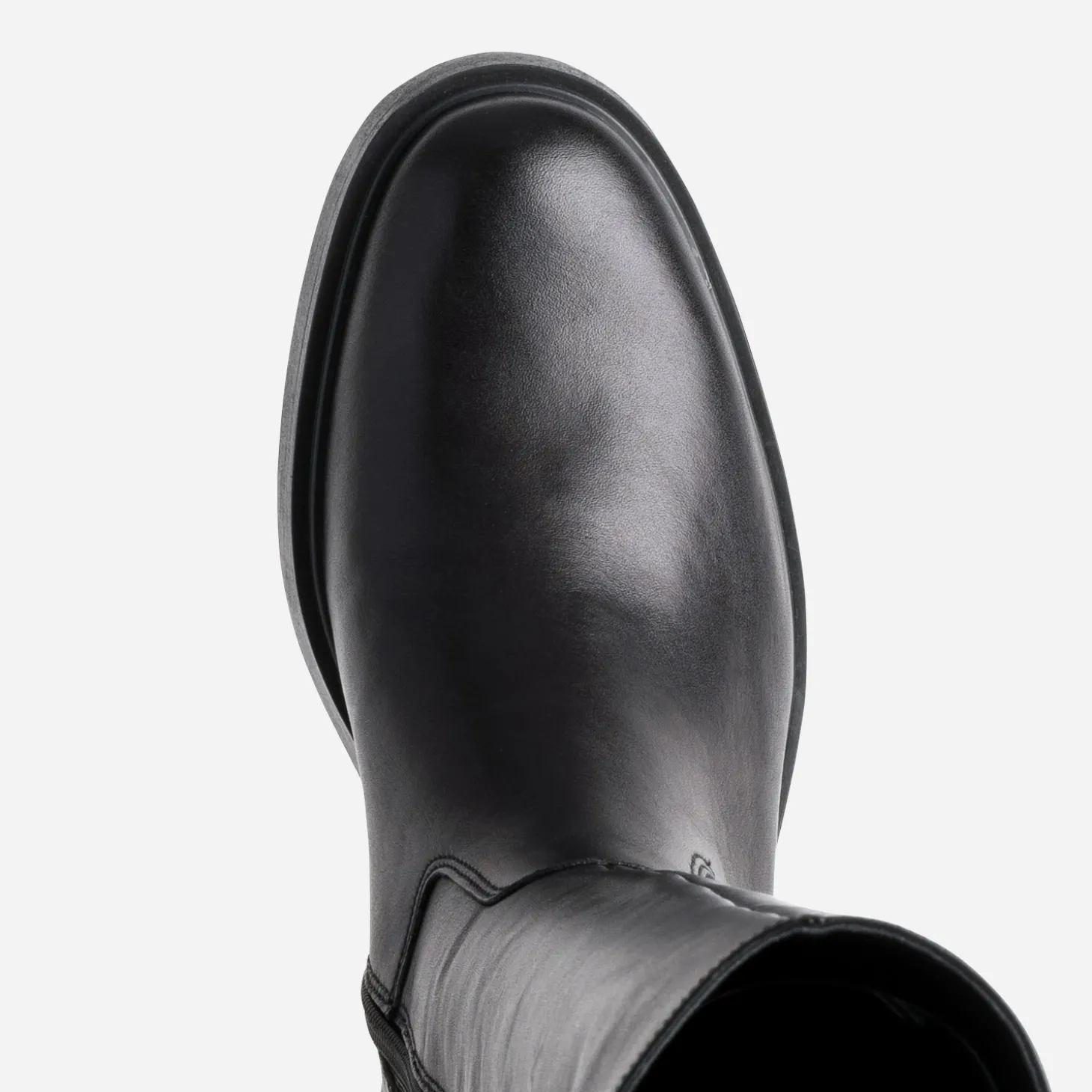 Botte noire cuir