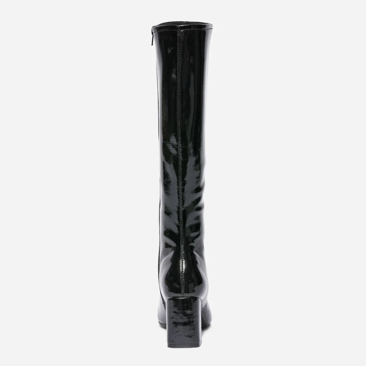 Botte noire vernie