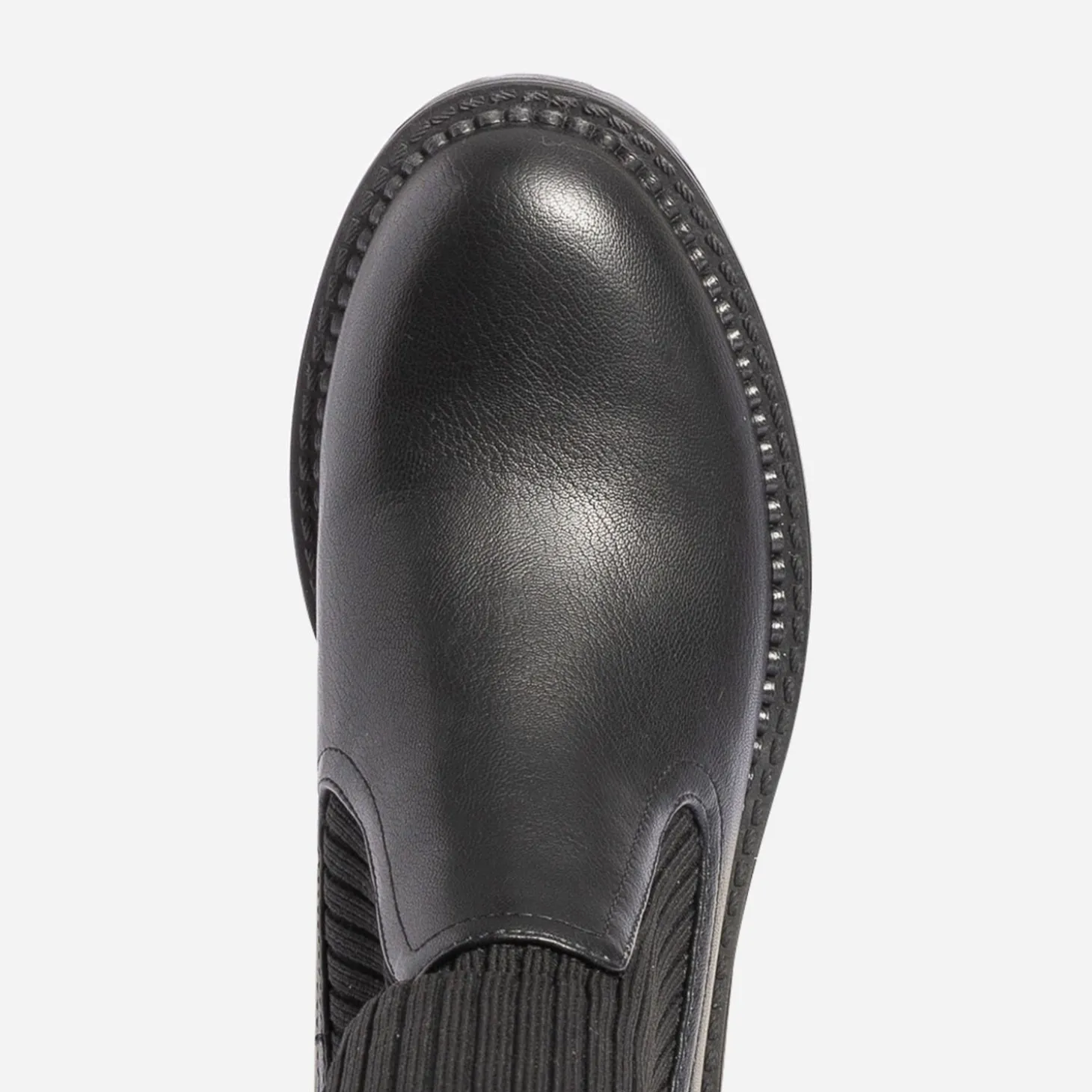 Botte-chaussette TEXTO noire