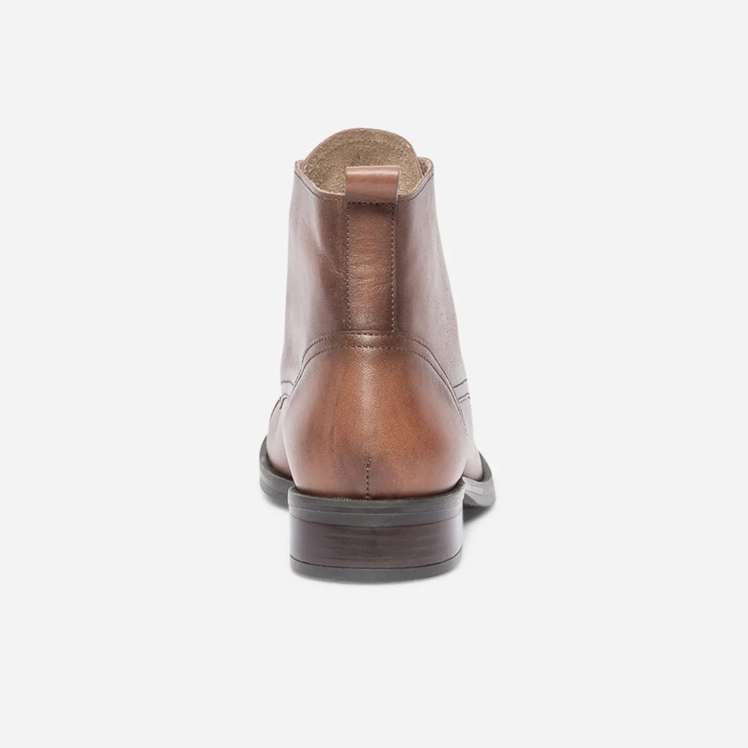 Bottine ERAM FLEX cognac en cuir éco-conçu