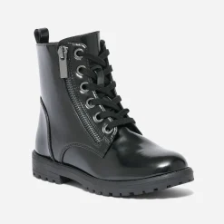 Bottine noir à zip