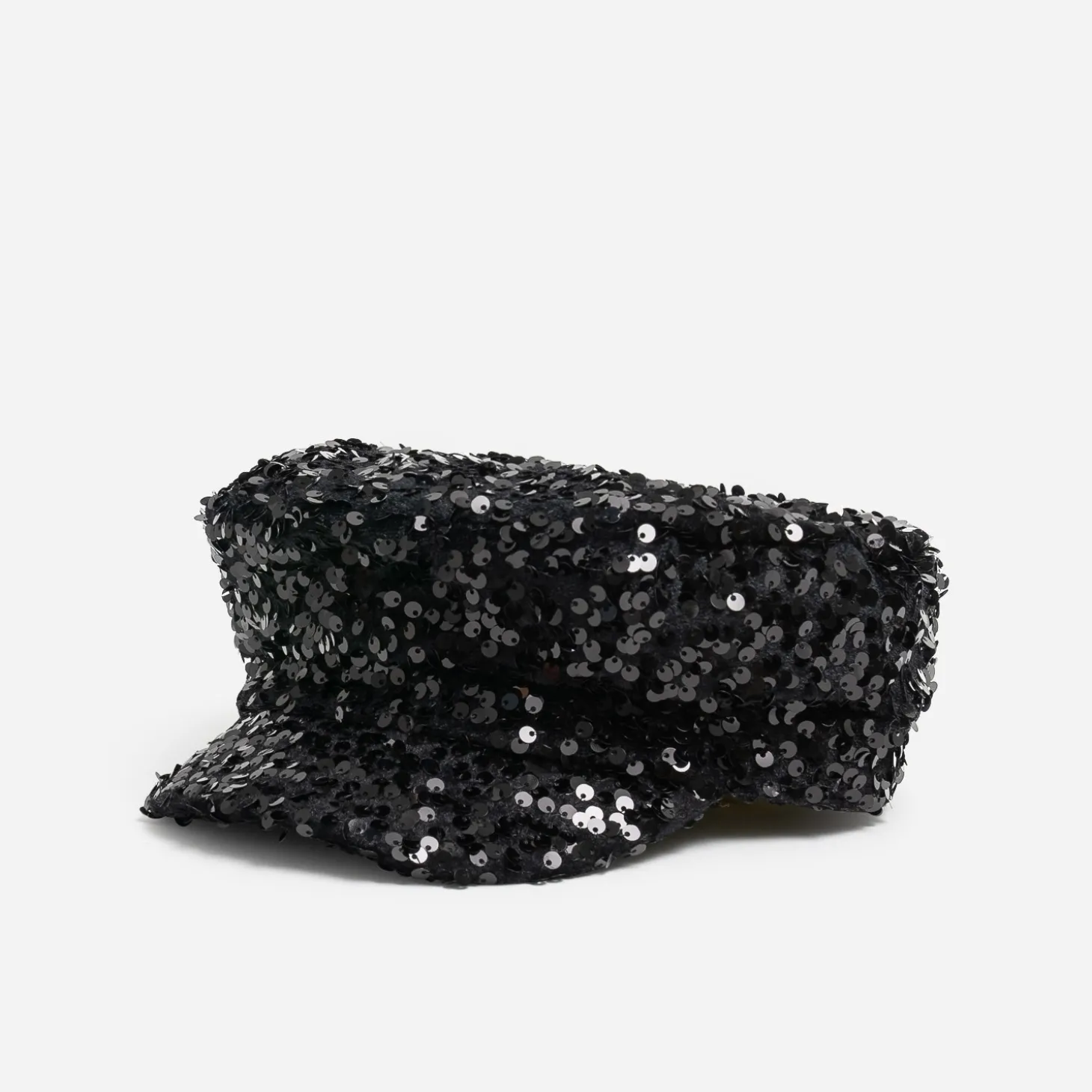 Casquette de marin TEXTO noire sequins