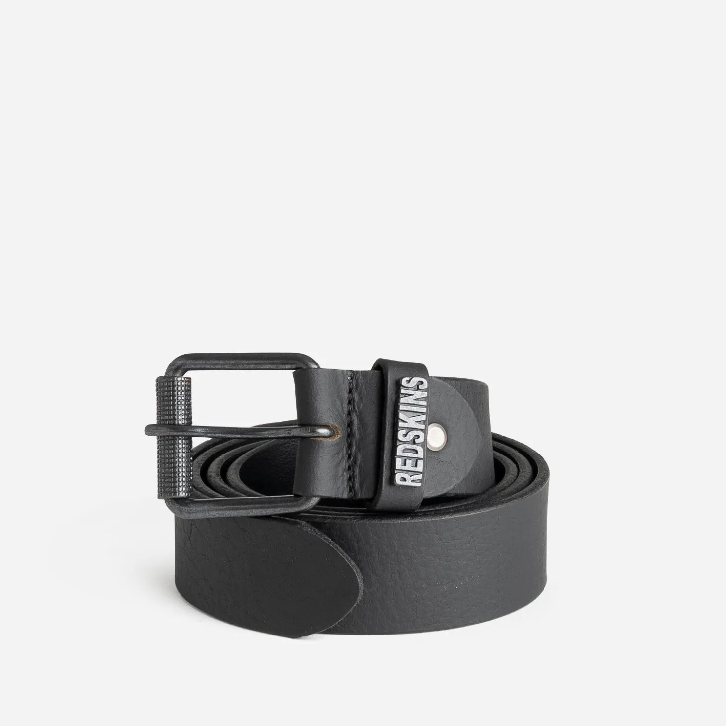 Ceinture REDSKINS noire cuir Homme