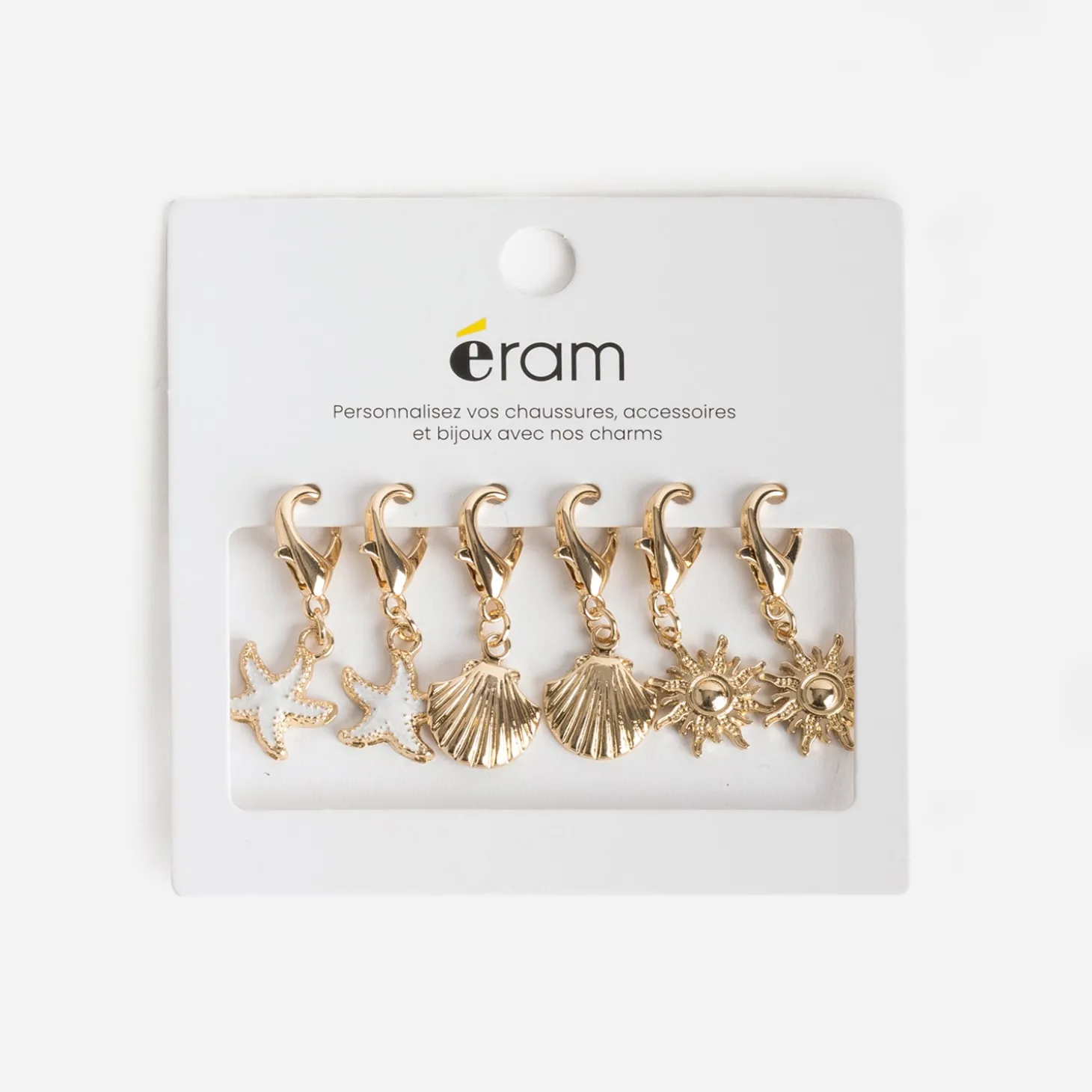Charms dorés métal