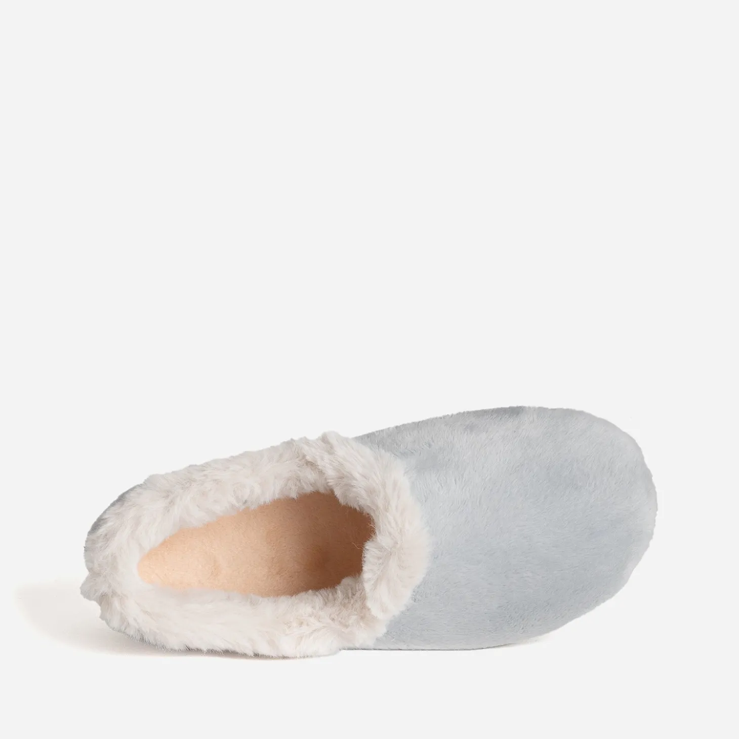 Chausson gris fourré