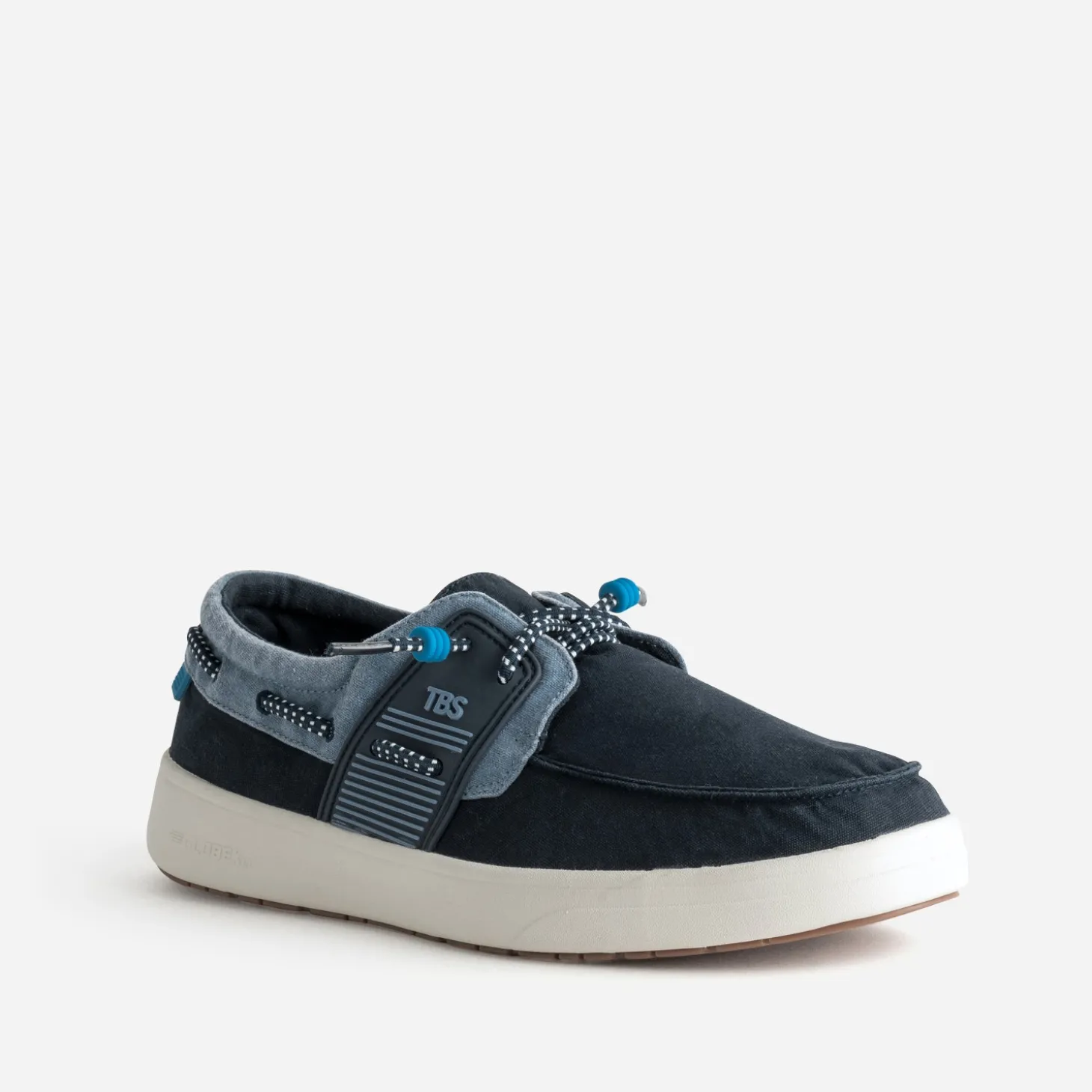 Chaussure-bateau TBS marine toile