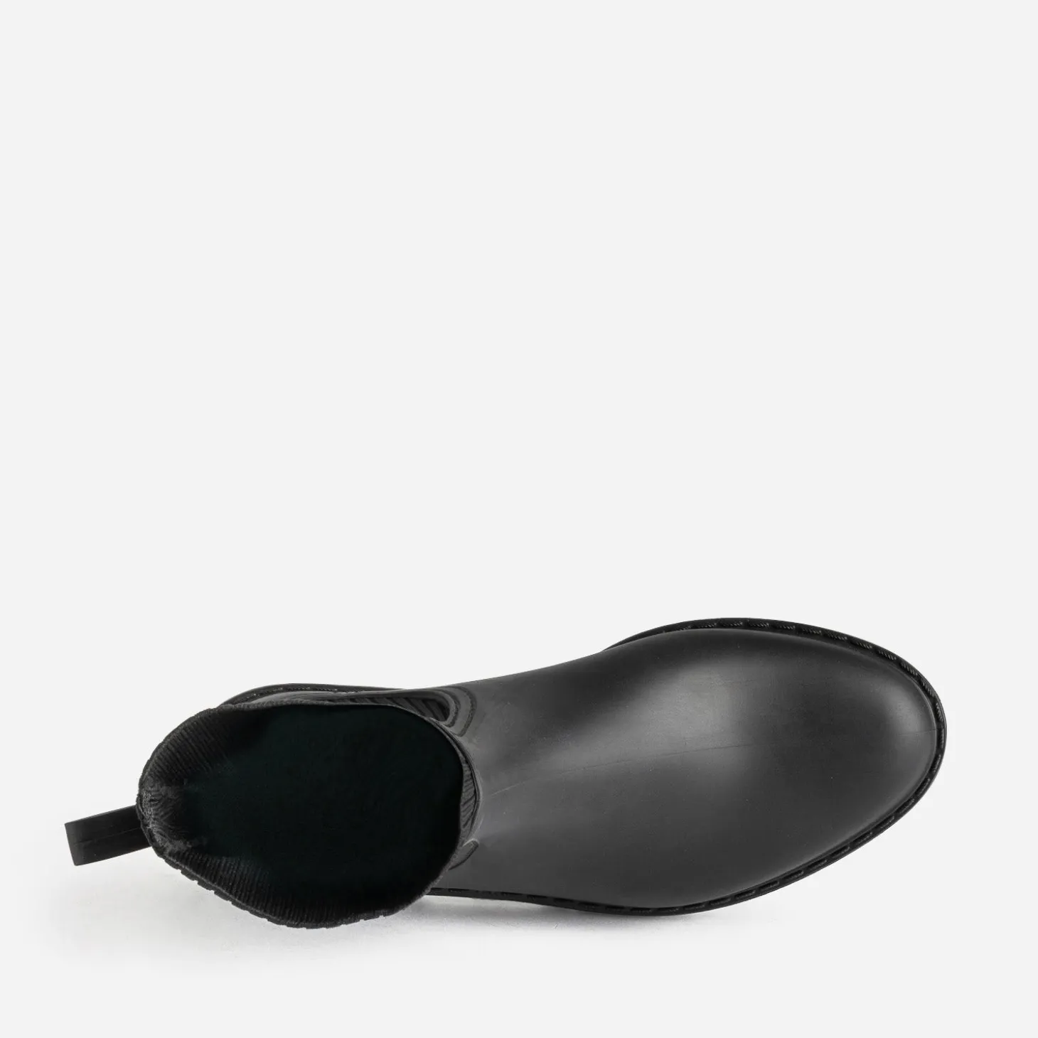 Chelsea boots de pluie noir
