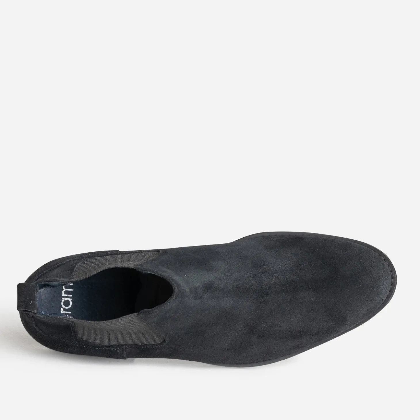 Chelsea boots noir cuir velours