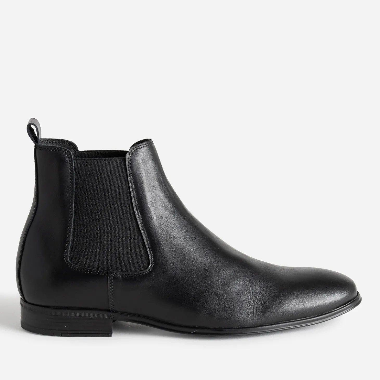 Chelsea boots noir en cuir