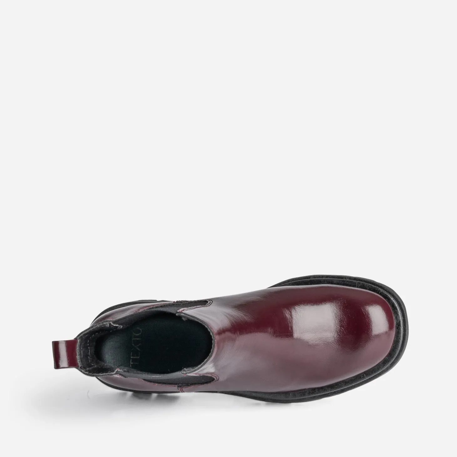 Chelsea boots TEXTO bordeaux glacé