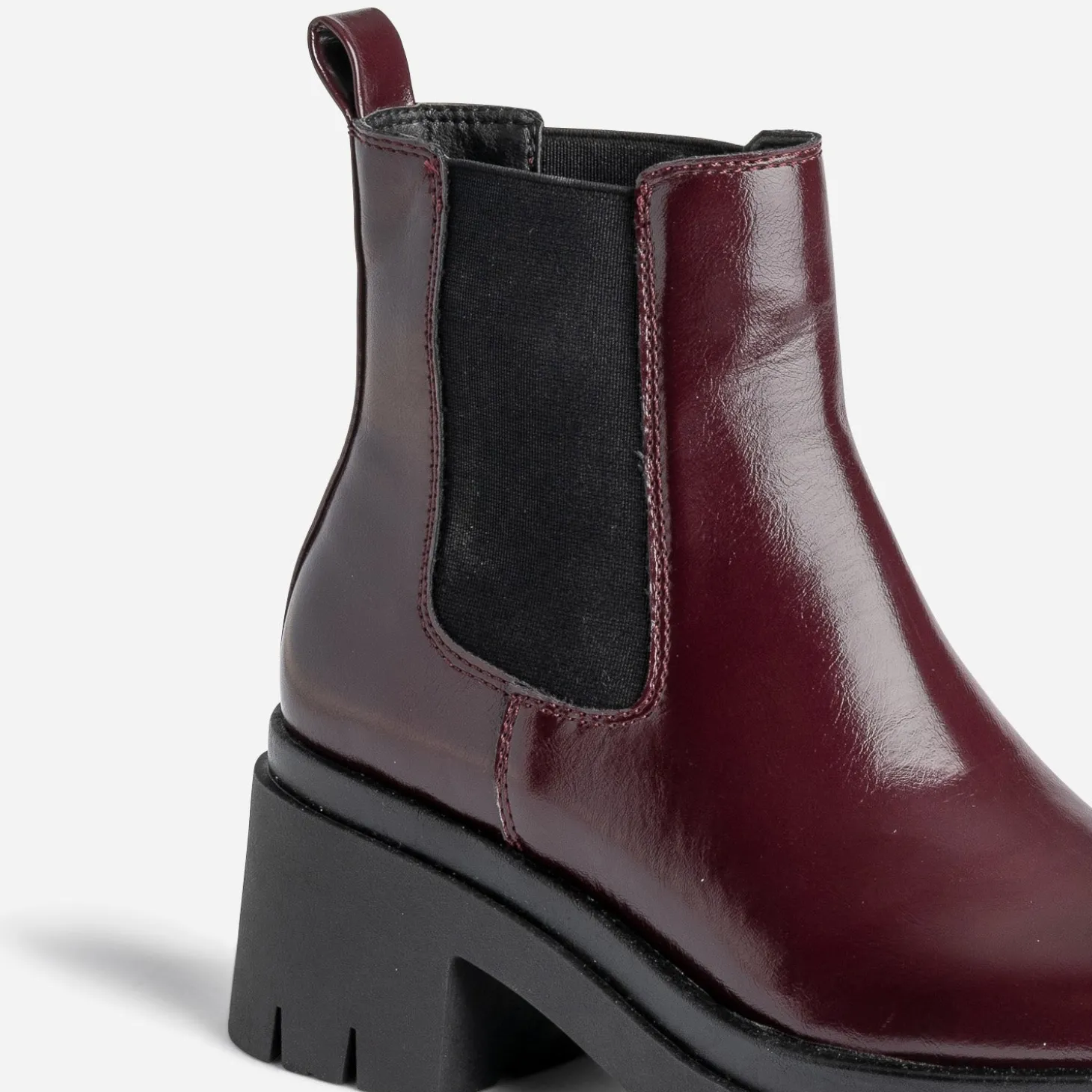 Chelsea boots TEXTO bordeaux glacé