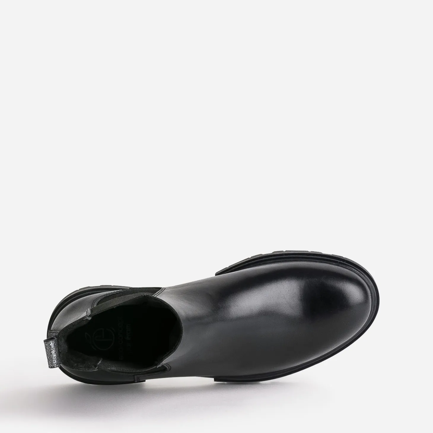 Chelsea boots TEXTO noir éco-conçu en cuir