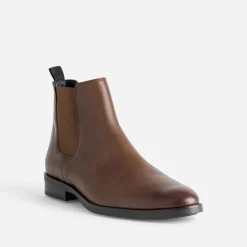 Chelsea ERAM FLEX marron en cuir