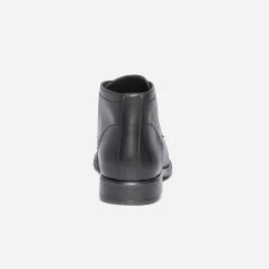 Chukka boots ERAM FLEX noir en cuir