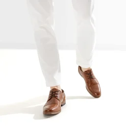 Derby cognac homme