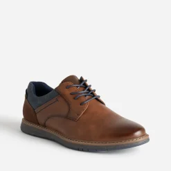 Derby confort cognac